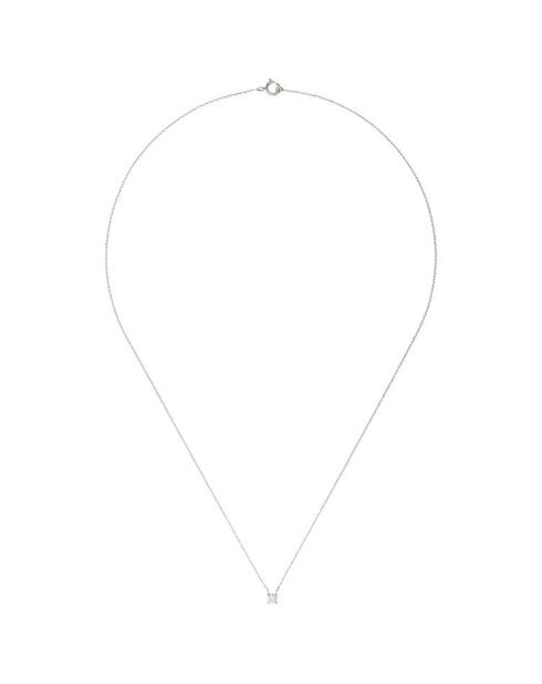 Brilliant Love Diamond Halskette 0,33 Karat Weißgold