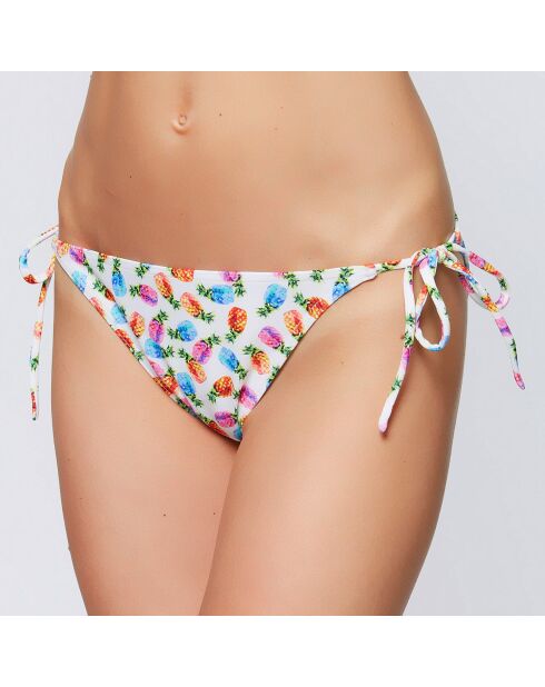 Bas de maillot Pina Colada blanc/multicolore