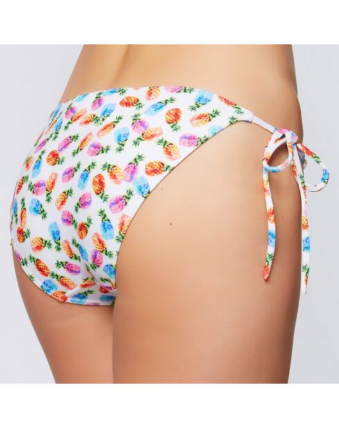 Bas de maillot Pina Colada blanc/multicolore