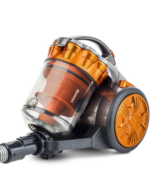 Compact+ STC60 oranje stofzuiger zonder zak - 700W