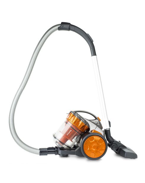 Compact+ STC60 oranje stofzuiger zonder zak - 700W