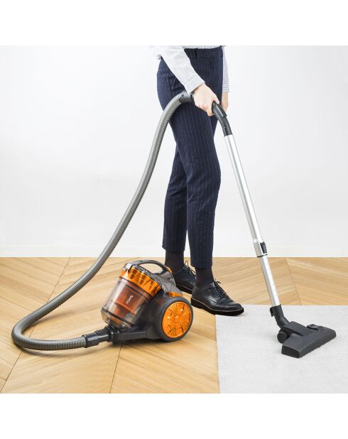 Compact+ STC60 Staubsauger ohne Beutel, 700 W, orange