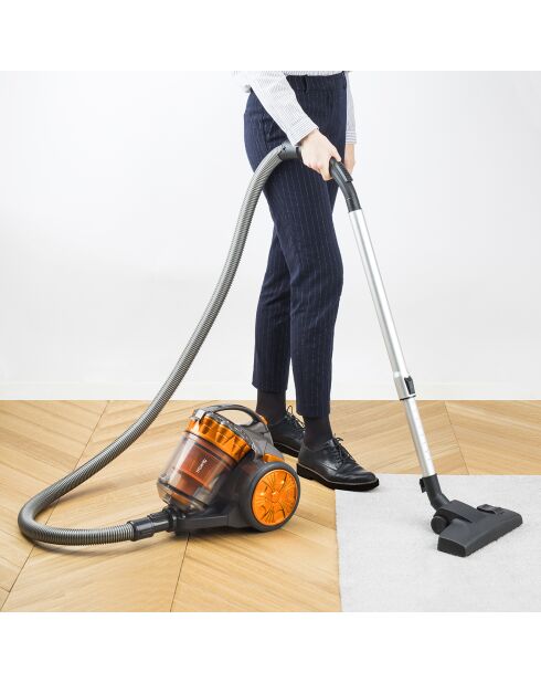 Aspirateur sans sac Compact+ STC60 orange - 700W
