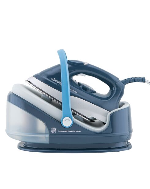 1,7L V5i blauw/grijs stoomstation - 3,5 bar