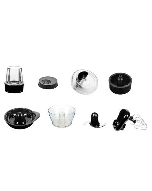 Accessoires robot multifonctions MX18 inox/noir