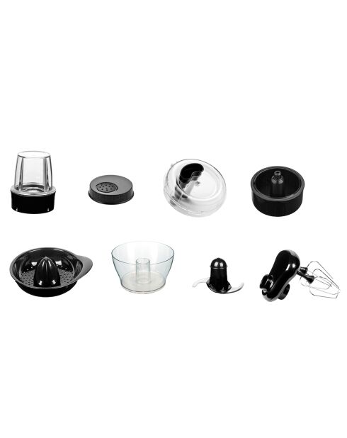 Accessoires robot multifonctions MX18 inox/noir