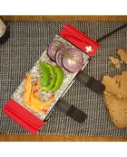 Raclette & Pierre à griller RP2 noir/rouge - 2 personnes