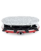 Raclette 4-en-1 RP418 noir/rouge - 8 personnes