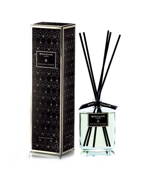 Obsidian Black Patchouli & Moschus Diffusor, 100 ml