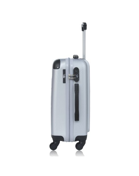 Hamburg Long Stay Koffer 4 enkele wielen 69 cm zilver