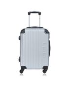 Hamburg Long Stay Koffer 4 Einzelräder 69 cm silber