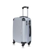 Hamburg Long Stay Koffer 4 Einzelräder 69 cm silber