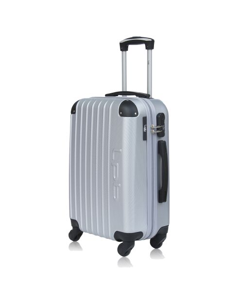 Hamburg Long Stay Koffer 4 enkele wielen 69 cm zilver