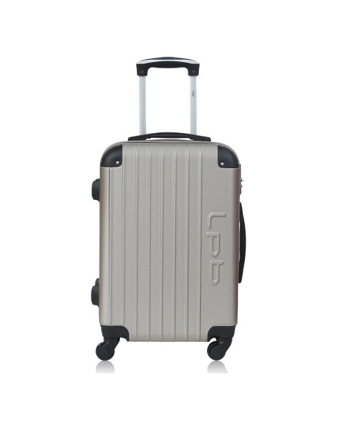 Valise Long Séjour 4 roues simples Hambourg 69 cm doré