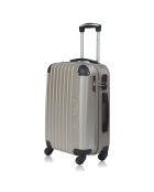 Valise Long Séjour 4 roues simples Hambourg 69 cm doré