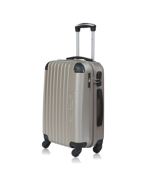 Valise Long Séjour 4 roues simples Hambourg 69 cm doré