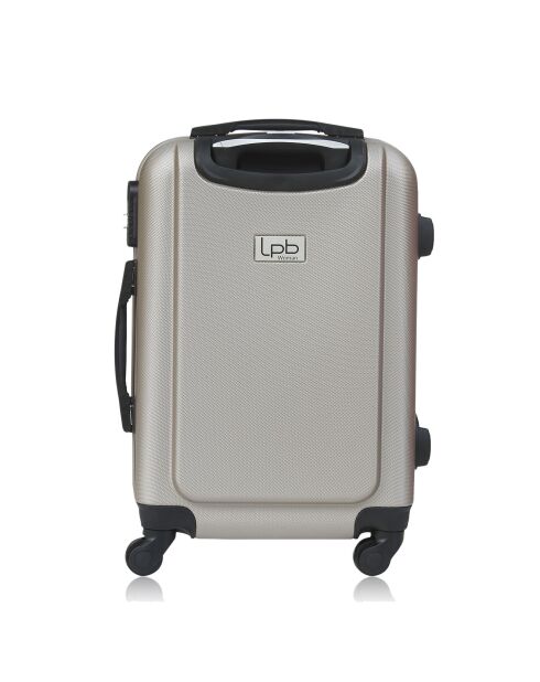 Valise Long Séjour 4 roues simples Hambourg 69 cm doré