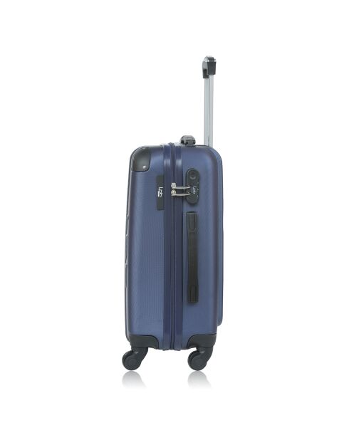 Hamburg Long Stay Koffer 4 enkele wielen 69 cm marineblauw