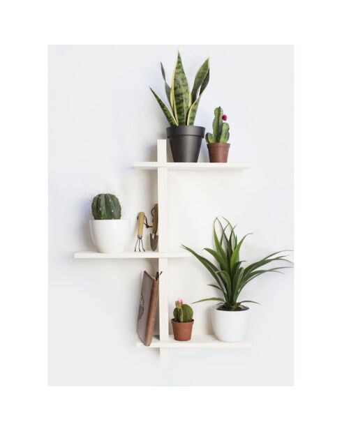 Étagère Garden blanche - 79x12x60 cm