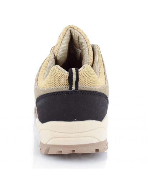 Griou beige fluwelen leren wandelschoenen