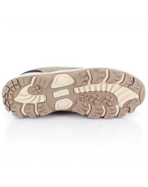 Griou beige fluwelen leren wandelschoenen