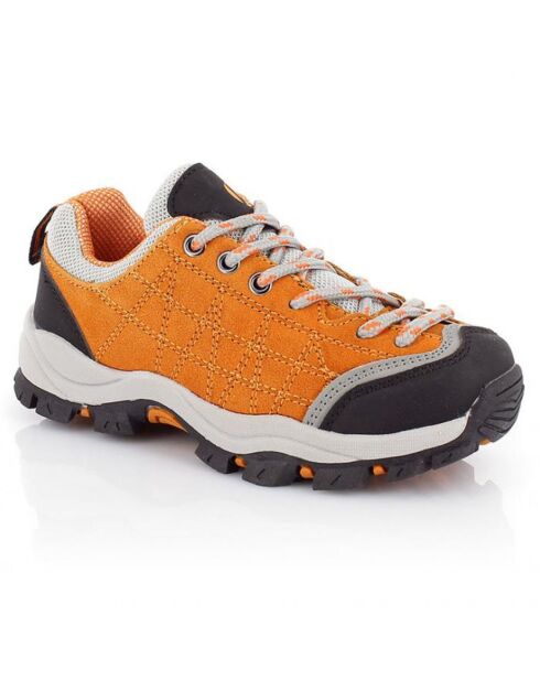 Botas de senderismo de piel aterciopelada naranja Griou