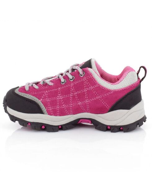 Scarpe da trekking in pelle di velluto rosa Griou