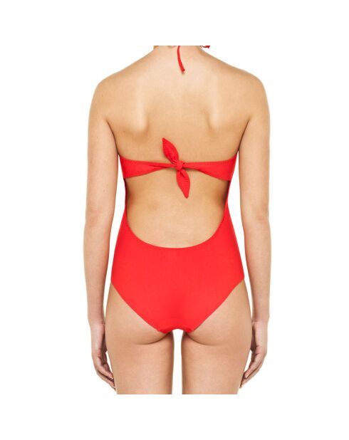 Maillot de Bain 1 Pièce Castalie rouge brillant