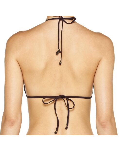 Top de bikini de jade morado