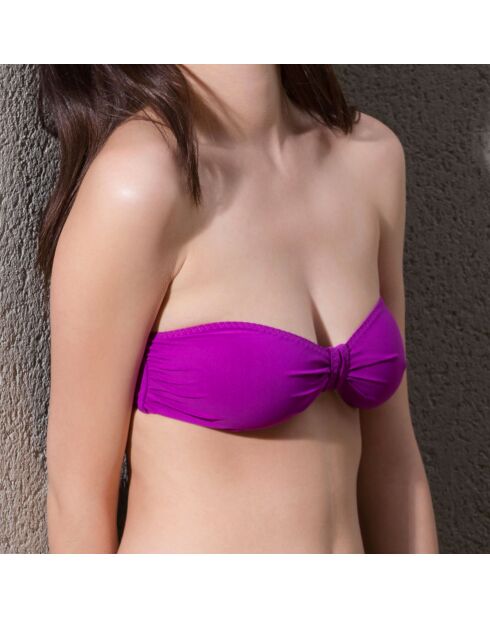 Top bikini fucsia Julii