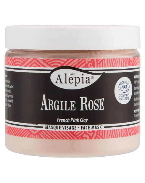 Masque visage Argile Rose peaux normales à grasses - 140 g
