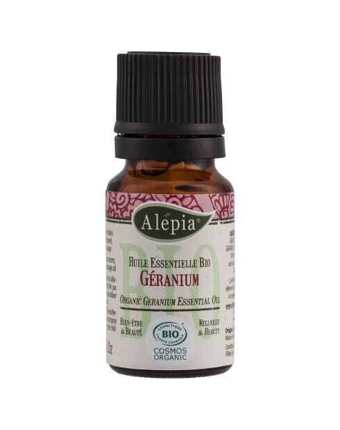 Huile essentielle de Géranium BIO Antiseptique & Cicatrisante - 10 ml