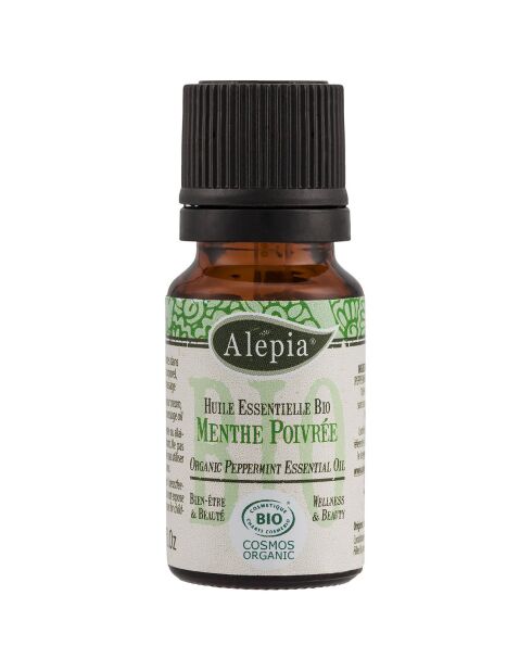 Huile Essentielle Bio Pure de Menthe Poivrée Décongestionnant & Digestion - 10 ml