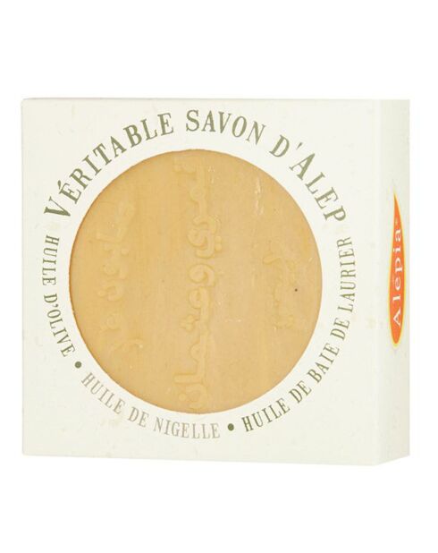 Savon d'Alep spécial Peaux sèches à l'huile de Nigelle - 125 g