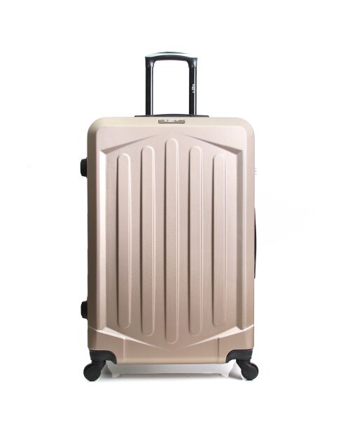 Valise Cabine 4 roues Hagen 50 cm champagne