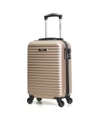 Brazilia-E 46 cm goldener 4-Rad-Kabinenkoffer