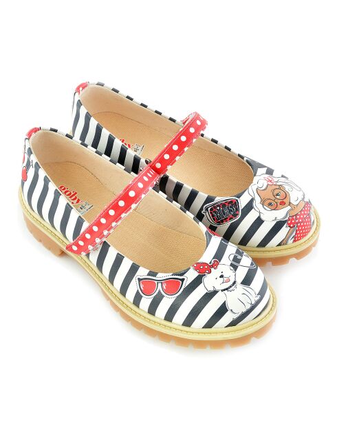 Babies Cherry blanc/noir/rouge