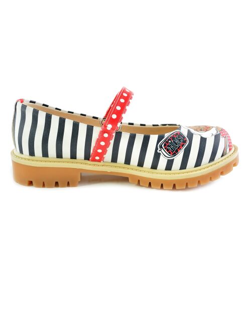 Babies Cherry blanc/noir/rouge