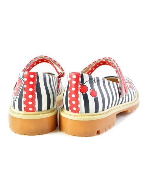 Babies Cherry blanc/noir/rouge