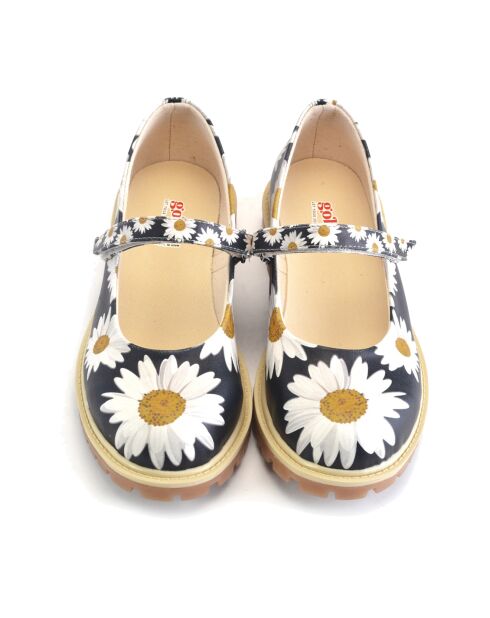 Babies Daisy noir/blanc/jaune