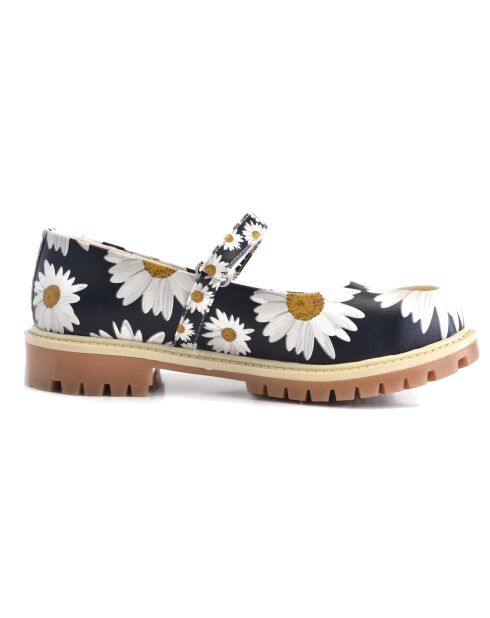 Babies Daisy noir/blanc/jaune