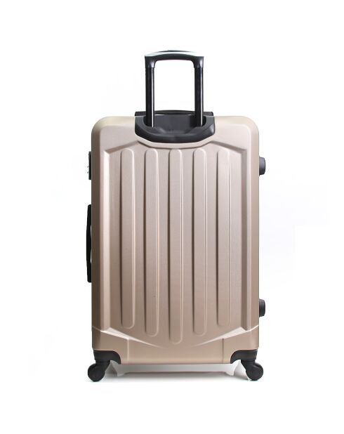 Hagen Medium Stay Koffer met 4 wielen 60 cm champagne