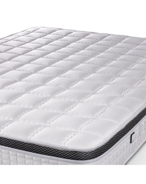 Matelas Supérieur blanc/noir - 140x190 cm