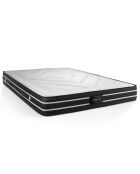 Matelas Exclusive blanc/noir - 140x190 cm