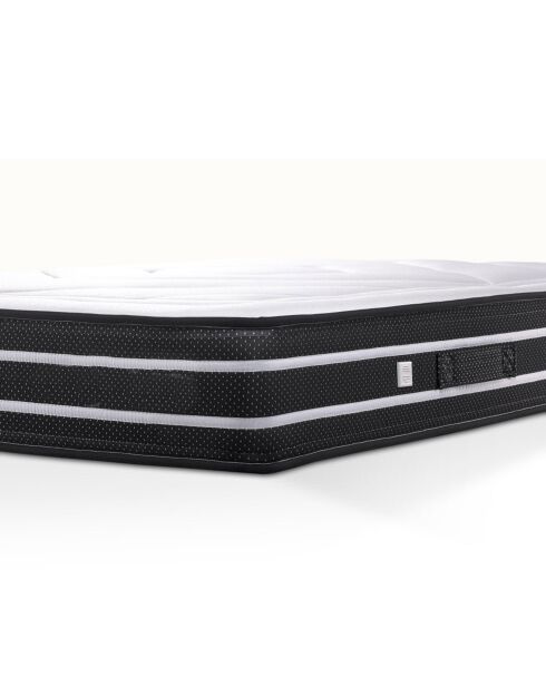 Matelas Exclusive blanc/noir - 160x200 cm