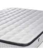 Matelas Supérieur blanc/noir - 200x200 cm