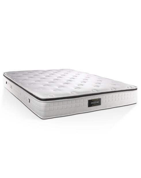 Set materasso e molle Privilege bianco/nero - 140x190 cm