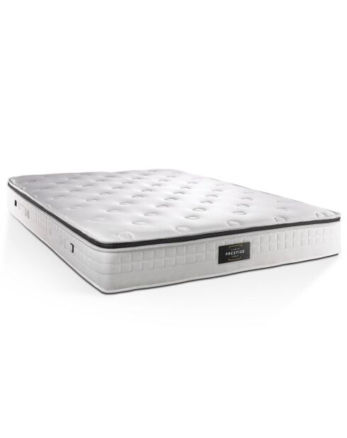 Privilege set van wit/zwart matras en 2 boxsprings - 2x100x200 cm