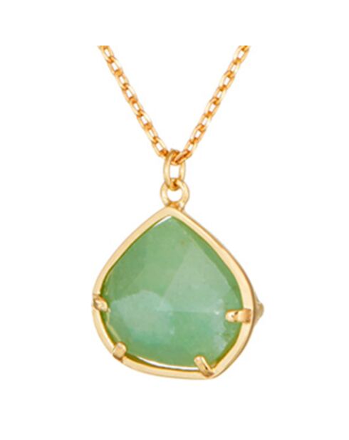 Charlie Aventurijn halsketting in goudkoper