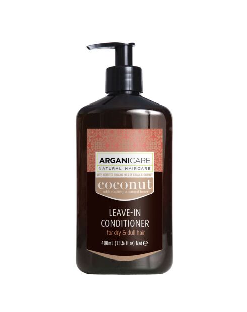 Leave-in-Behandlung mit Kokosöl für trockenes und lockiges Haar - 400 ml
